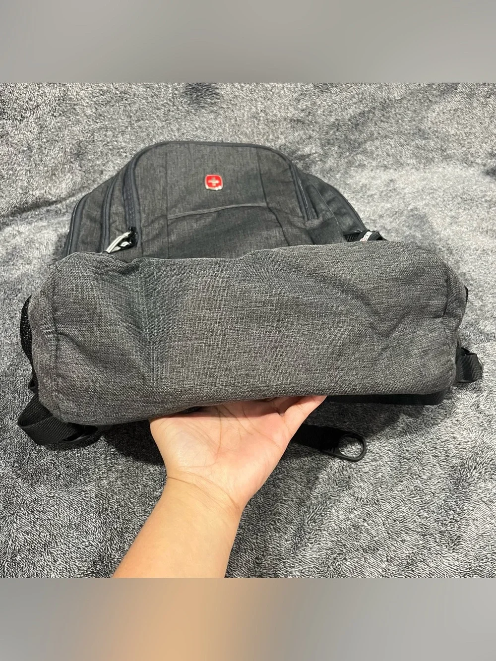 Swissgear Cecil laptop Backpack in heather gray